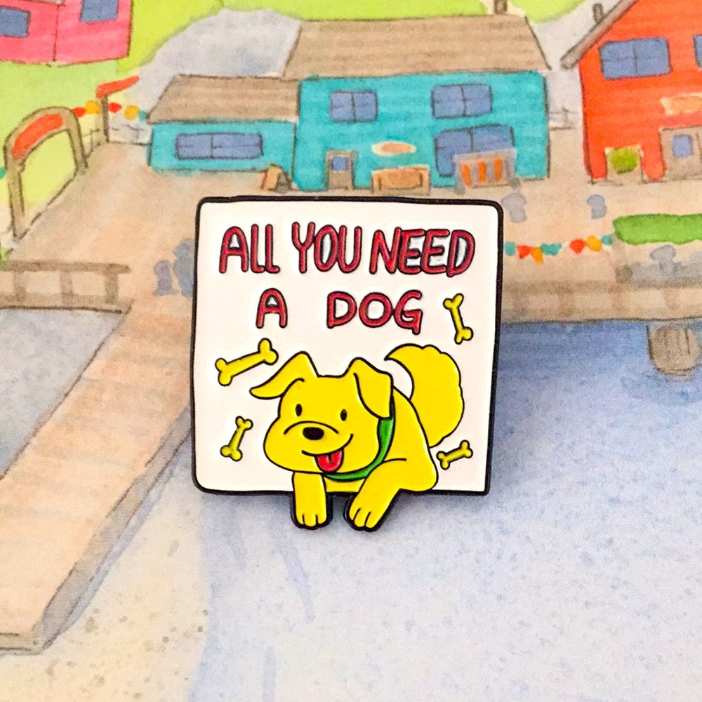 🍏50% OFF/3+...Cute Cartoon Dog Pin